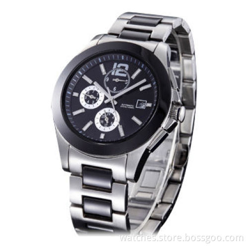 Mechanical Automatic Movement and Stainless Steel Case Retro Waterproof Designer Watches